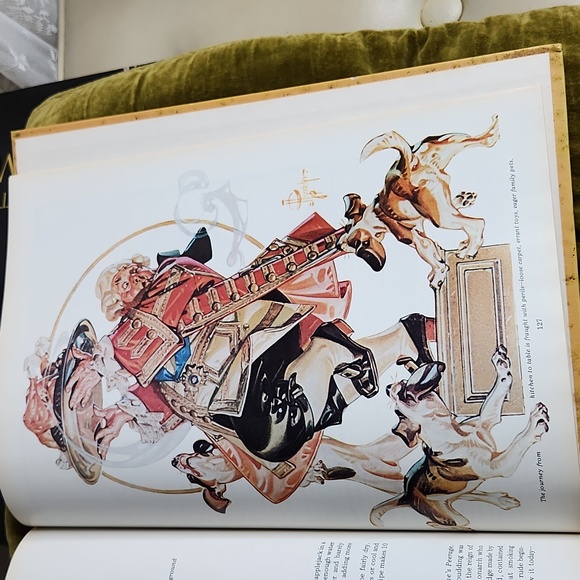 The Saturday Evening Post Christmas Book Illustrations by Norman Rockwell 1976 - Picture 15 of 16